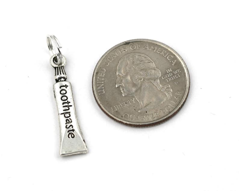 Toothpaste Key Ring Dental Hygiene Keychain With Birthstone Etsy