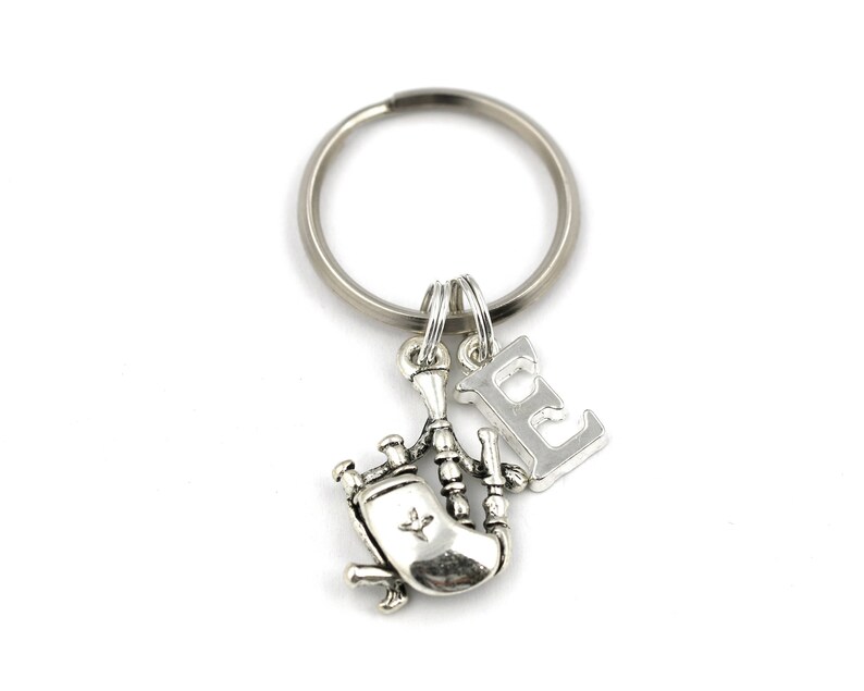 Bagpipes Key Ring Personalized Bagpipes Keychain Bagpipes Etsy