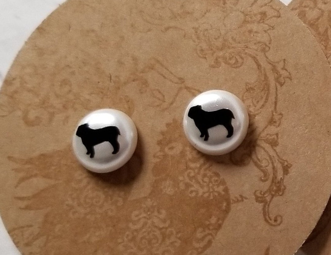 Bulldawg Stud Earrings