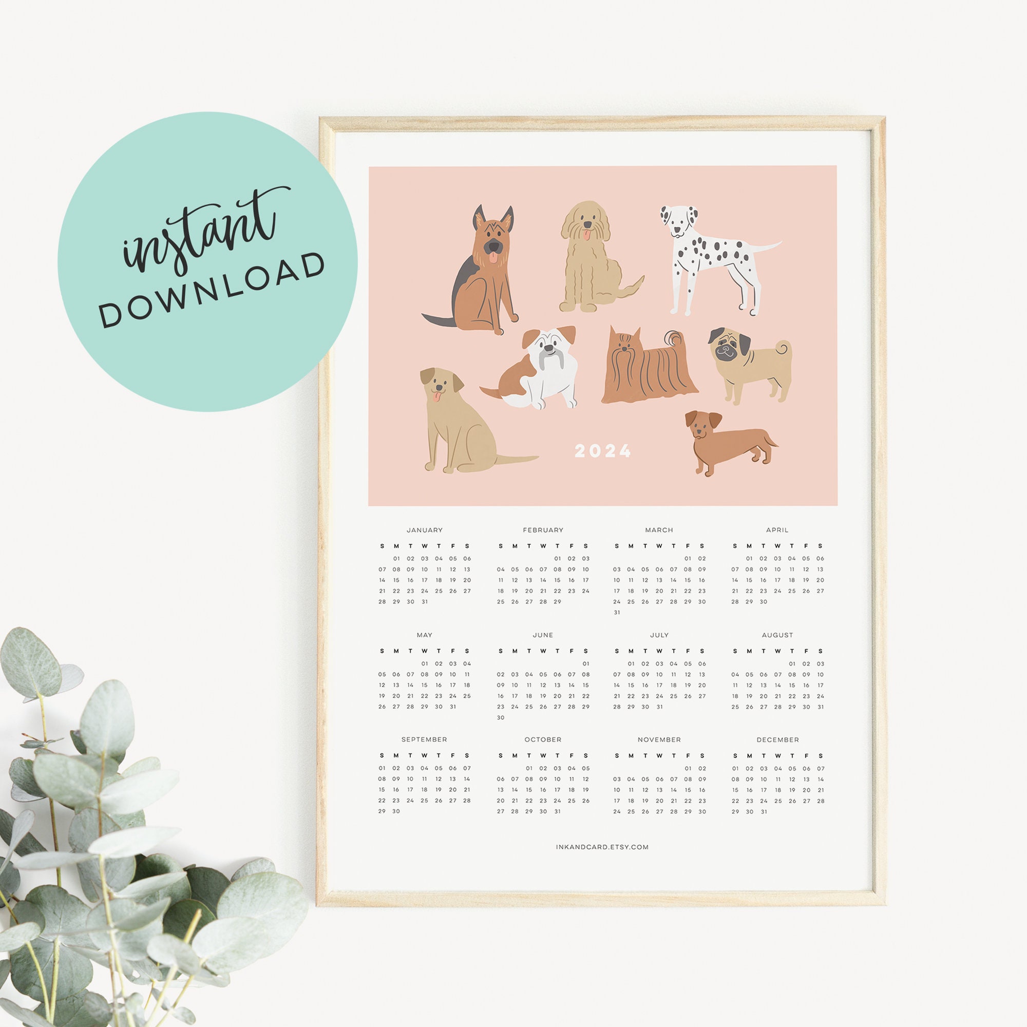 buy-digital-download-2024-dog-calendar-a3-poster-calendar-to-print-yourself-gift-for-dog-lover-2024-printable-dog-calendar-cute-dog-calendar-online-in-india-etsy
