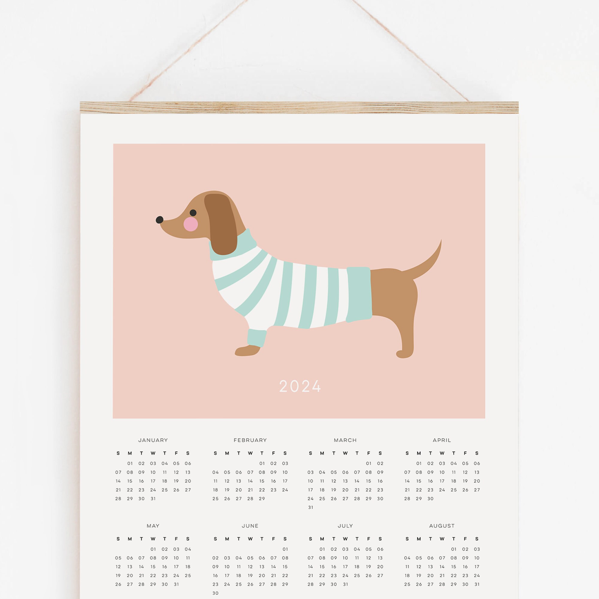 Downloadable Cute 2024 Dachshund Calendar, A3 or A4 Dachshund Calendar for Dog Lover, Cute Puppy Wearing Jumper, Sausage Dog Call Calendar - Etsy Canada downloadable-cute-2024-dachshund-calendar-a3-or-a4-dachshund-calendar-for-dog-lover-cute-puppy-wearing-jumper-sausage-dog-call-calendar-etsy-canada