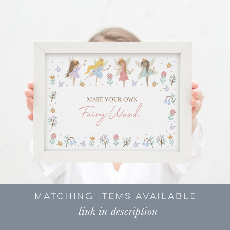 Editable Fairy Invitation, Fairy Princess Invitation Template, Fairy Party Invitation, Girls 2nd 3rd 4th 5th 6th 7th Birthday Invitation 123 image 8