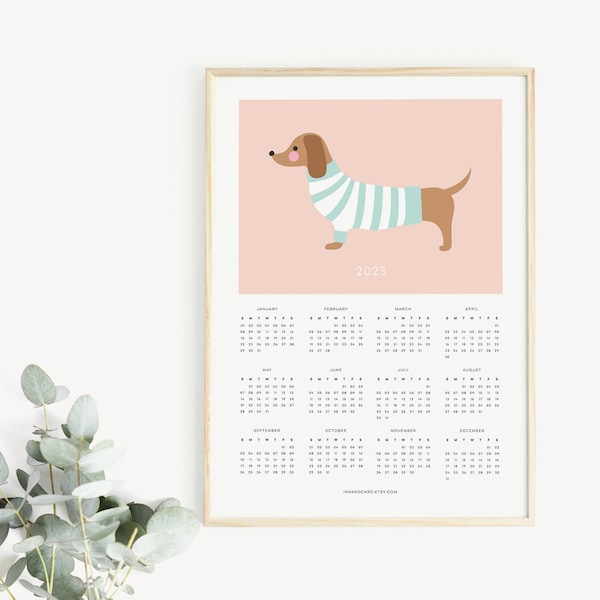 2024 Puppy Calendars Etsy