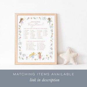 Editable Fairy Invitation, Fairy Princess Invitation Template, Fairy Party Invitation, Girls 2nd 3rd 4th 5th 6th 7th Birthday Invitation 123 image 6