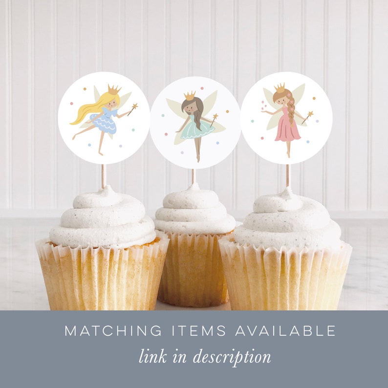 Editable Fairy Invitation, Fairy Princess Invitation Template, Fairy Party Invitation, Girls 2nd 3rd 4th 5th 6th 7th Birthday Invitation 123 image 10