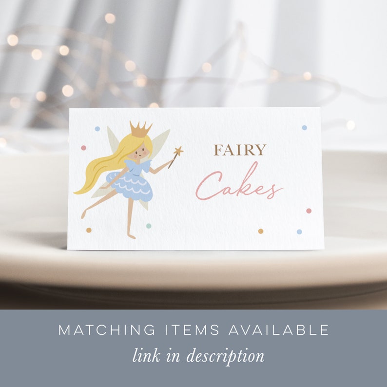 Editable Fairy Invitation, Fairy Princess Invitation Template, Fairy Party Invitation, Girls 2nd 3rd 4th 5th 6th 7th Birthday Invitation 123 image 7