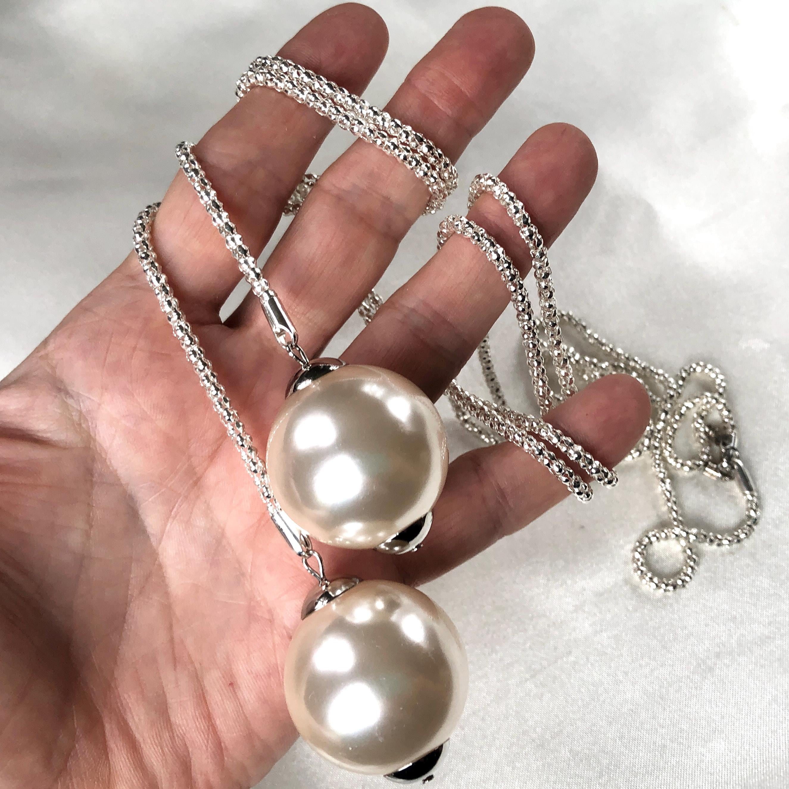 80s Pearl Chain Belt - Etsy display picture 3