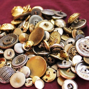 Bulk metal buttons discount