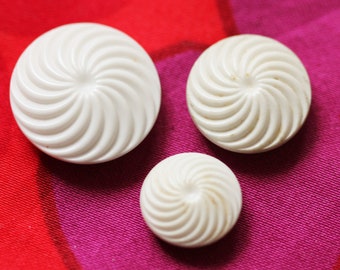 Colt Button #9 in Three Sizes Collectible Vintage Plastic Buttons