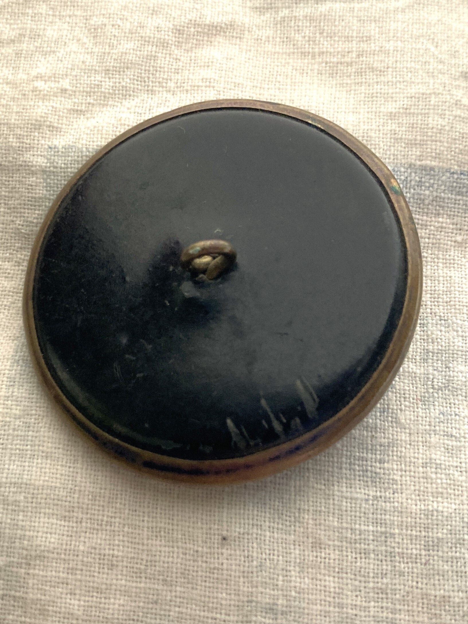 Large Antique Mythology Picture Button Bellum Goddess of War Athena ...