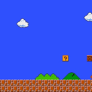 Mario HD / Aquarium / Terrarium Background