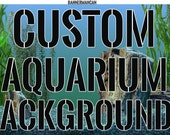 Custom Aquarium Terrarium Background Send us any image or use our stock photos.