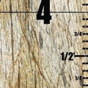 Kinderen Muur Houten Look Liniaal Groeikaart - Hoogte Kinderen, Jongens en Meisjes / Licht