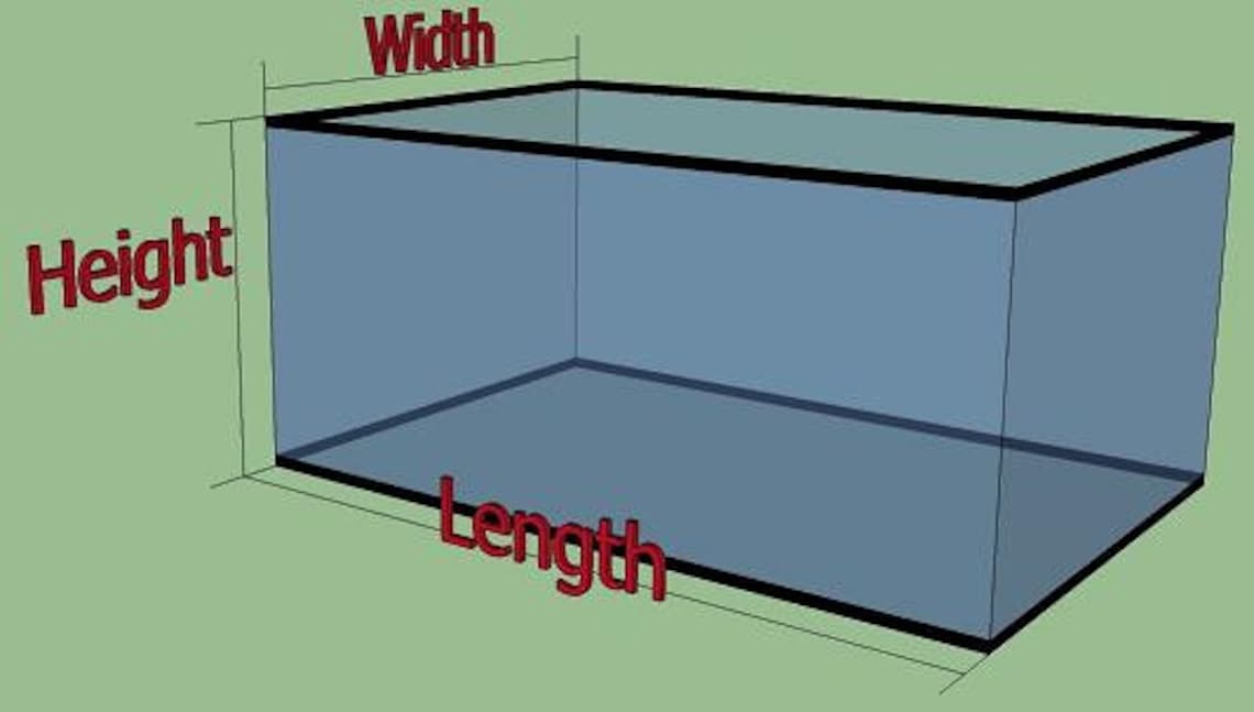 Custom Aquarium / Terrarium Background / Send Us Any Image or Etsy