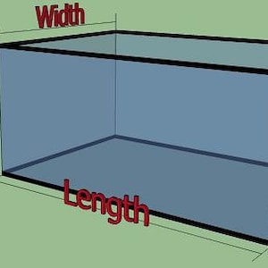 Custom Aquarium / Terrarium Background /  Send us any image or image 2