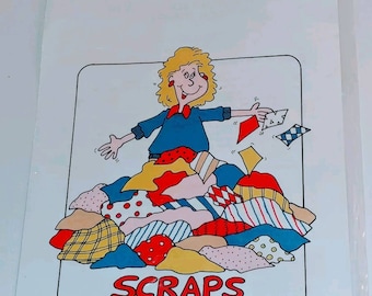 In Stitches Iron Transfer : Scraps Happen!