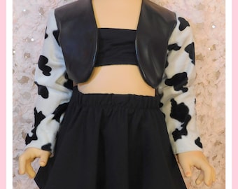 Cow Print Jacket, Inspired by Selena, FINAL INVENTORY