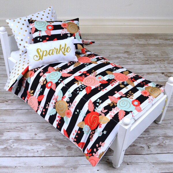 Doll Bedding Sets Etsy