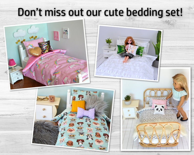 Custom 1 Foam Pad Doll Bed Mattress Doll bed's Etsy