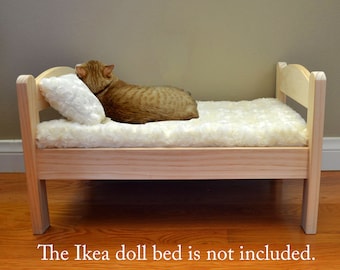 Pet Mattress Pad and Pillow Fits Ikea Duktig Doll Bed Bed Padding