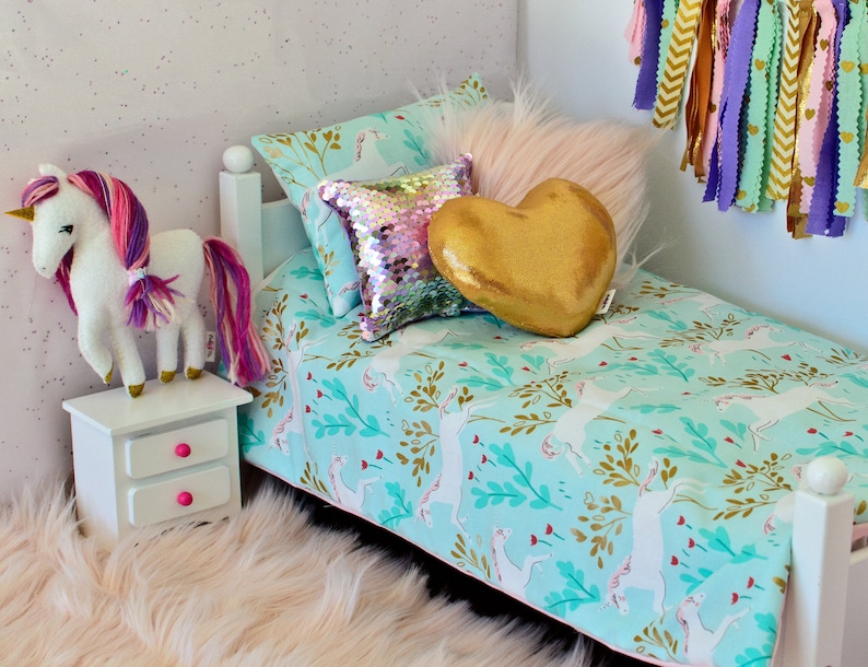 18 inch doll bedding sets