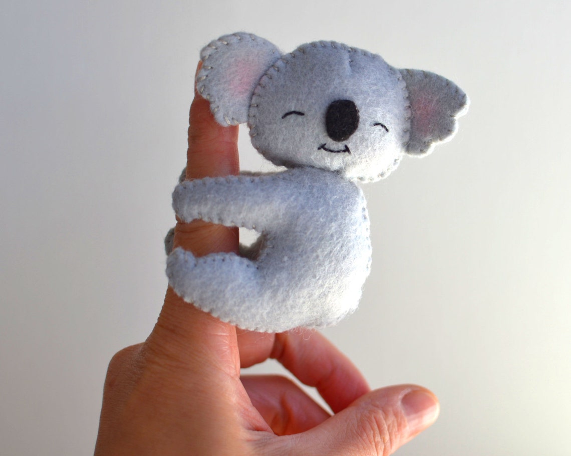 Felt Koala PDF Patterns and Tutorials / Felt Animal PDF Etsy