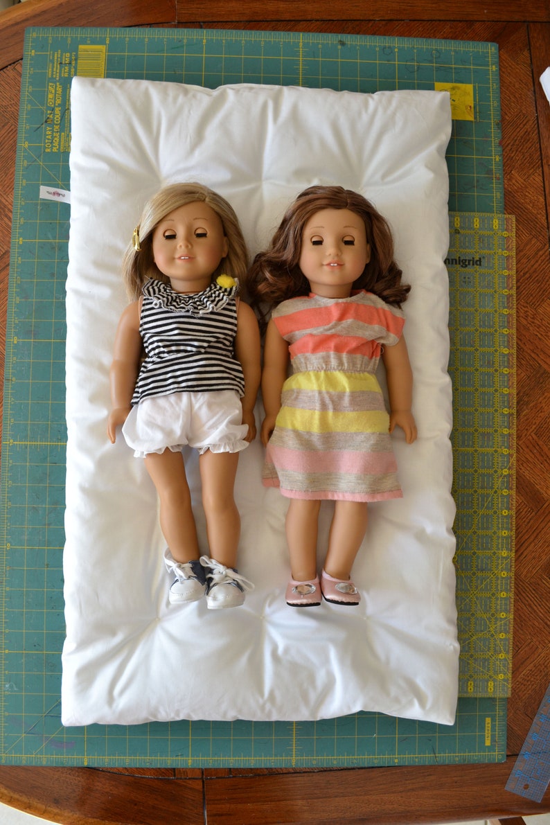 LARGE Custom Doll's Mattress and Pillow / Made to Order Etsy