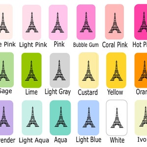 6 Eiffel Tower Silhouette Mini Pillow Doll size accent pillow Dollhouse decor image 4