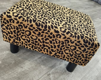Leopard Foot Rest FREE SHIPPING USA