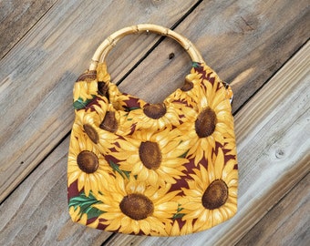 Bamboo Handle Purse