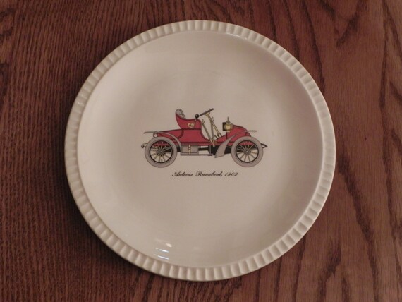 Vintage Salem China Company Antique Car Plate Etsy