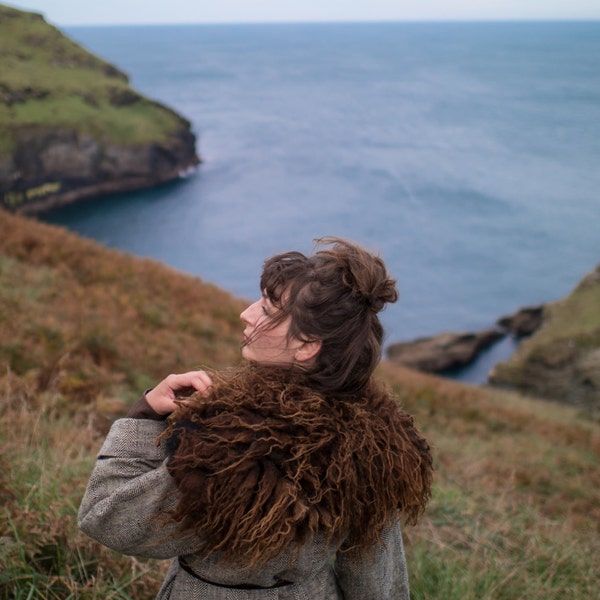 Felted collar Rán