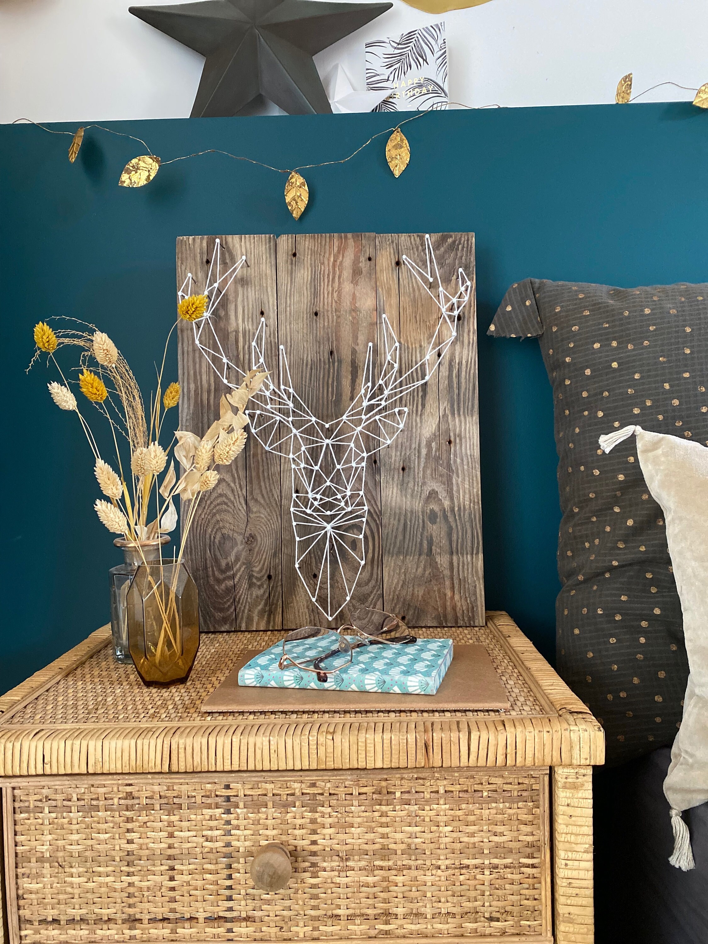 Cerf Modèle 2 Blanc