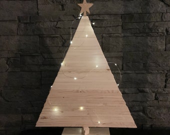 Small raw wood tree Nature / Rustic / Wood / Christmas