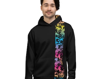 Stealth Ahegao Unisex Hoodie - Black
