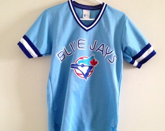 blue jays pullover jersey