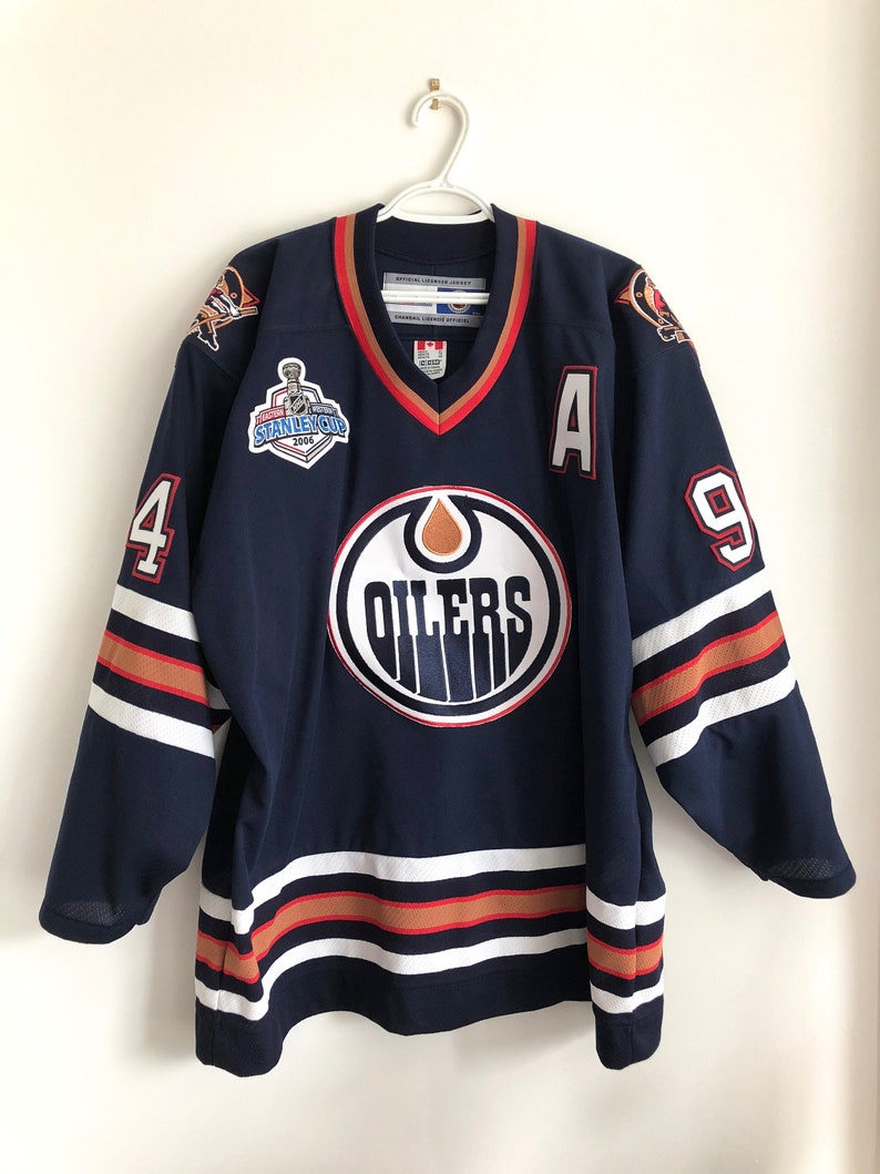 Ryan Smyth Vintage Edmonton Oilers CCM Jersey