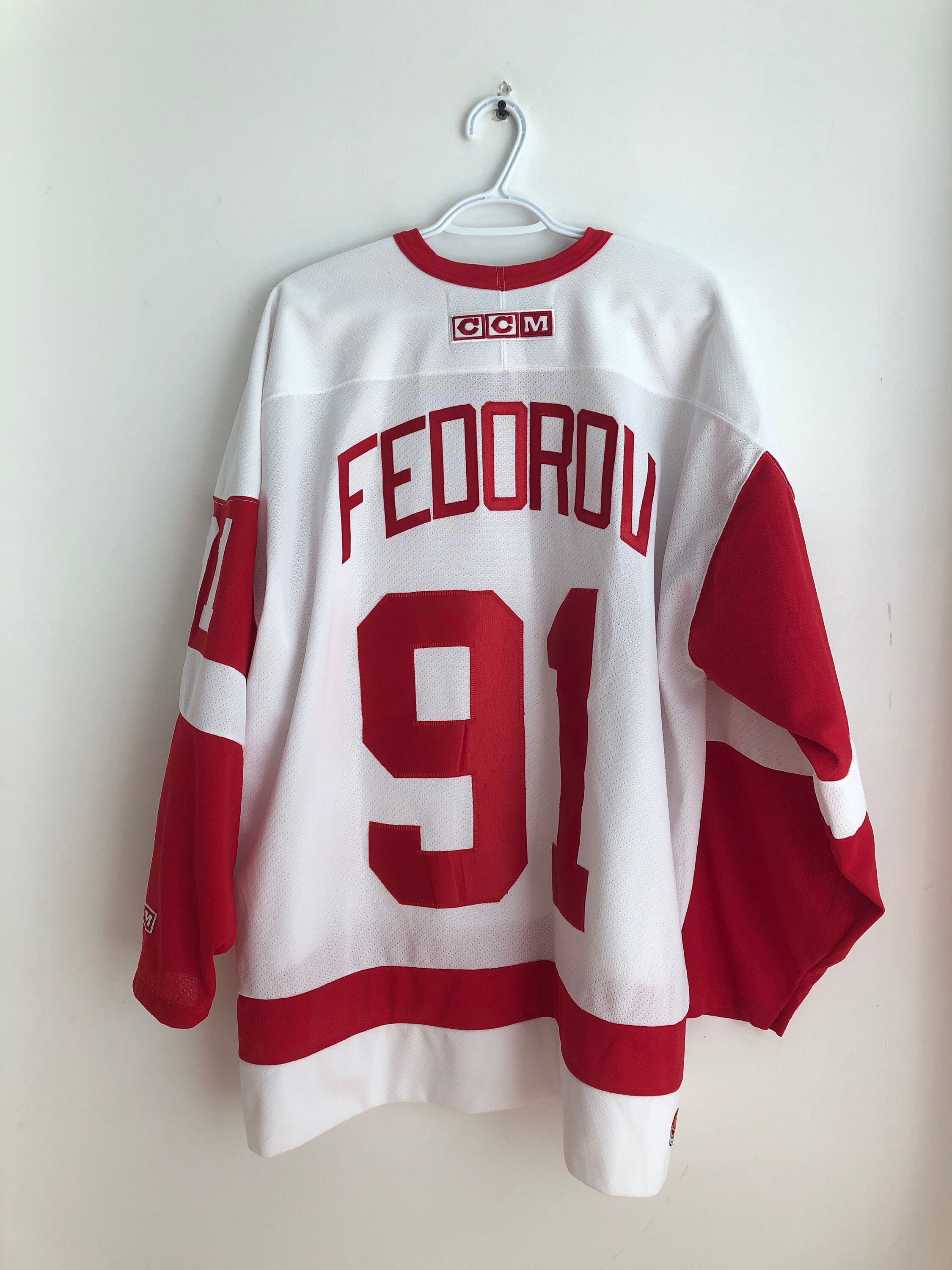 Autographed Sergei Fedorov Jersey - Rbk Psa dna Coa