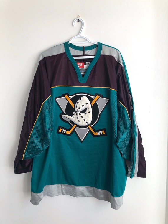 Starter Anaheim Mighty Ducks Jersey Vintage 90s NHL Hockey Sewn Mesh Size  XL