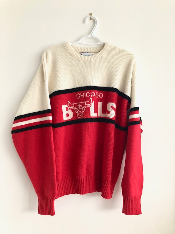 Chicago bulls vintage sweater Clearance