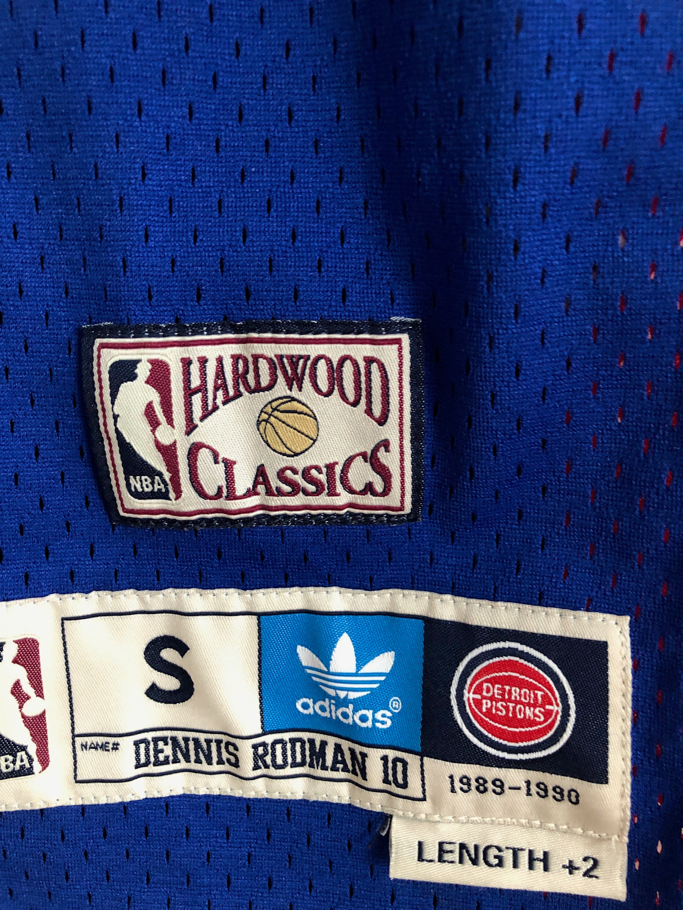 adidas, Shirts, Adidas Dennis Rodman Xl Chicago Bulls Nba Hardwood  Classics Jersey