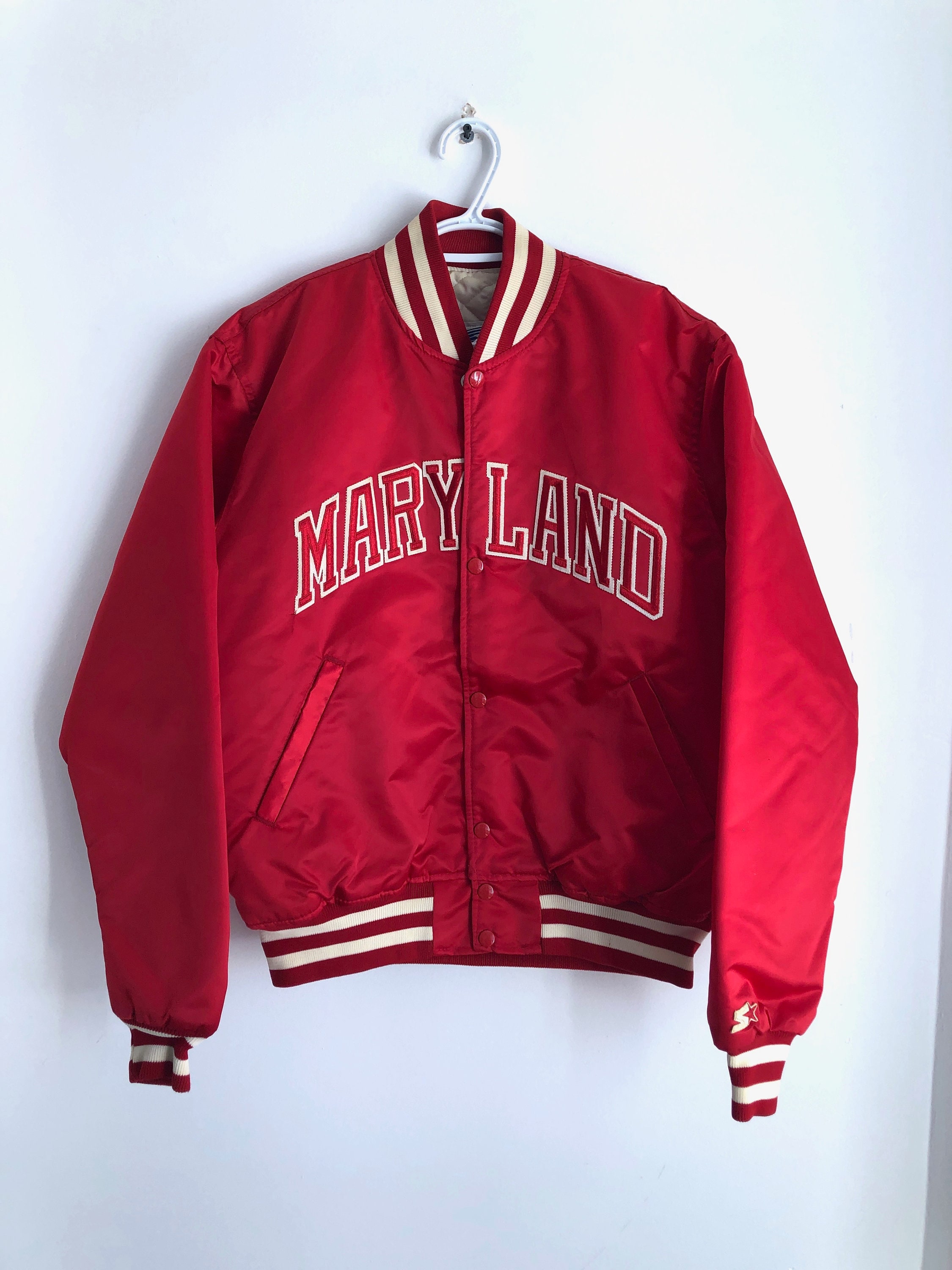 ヴィンテージ STARTER Maryland Terrapins Jacket Maryland Terrapins Vintage Starter Jacket (L) - Etsy