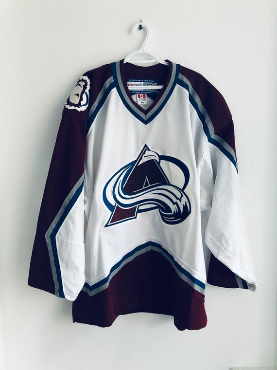 Colorado Avalanche Vintage CCM Authentic Hockey Jersey (56)
