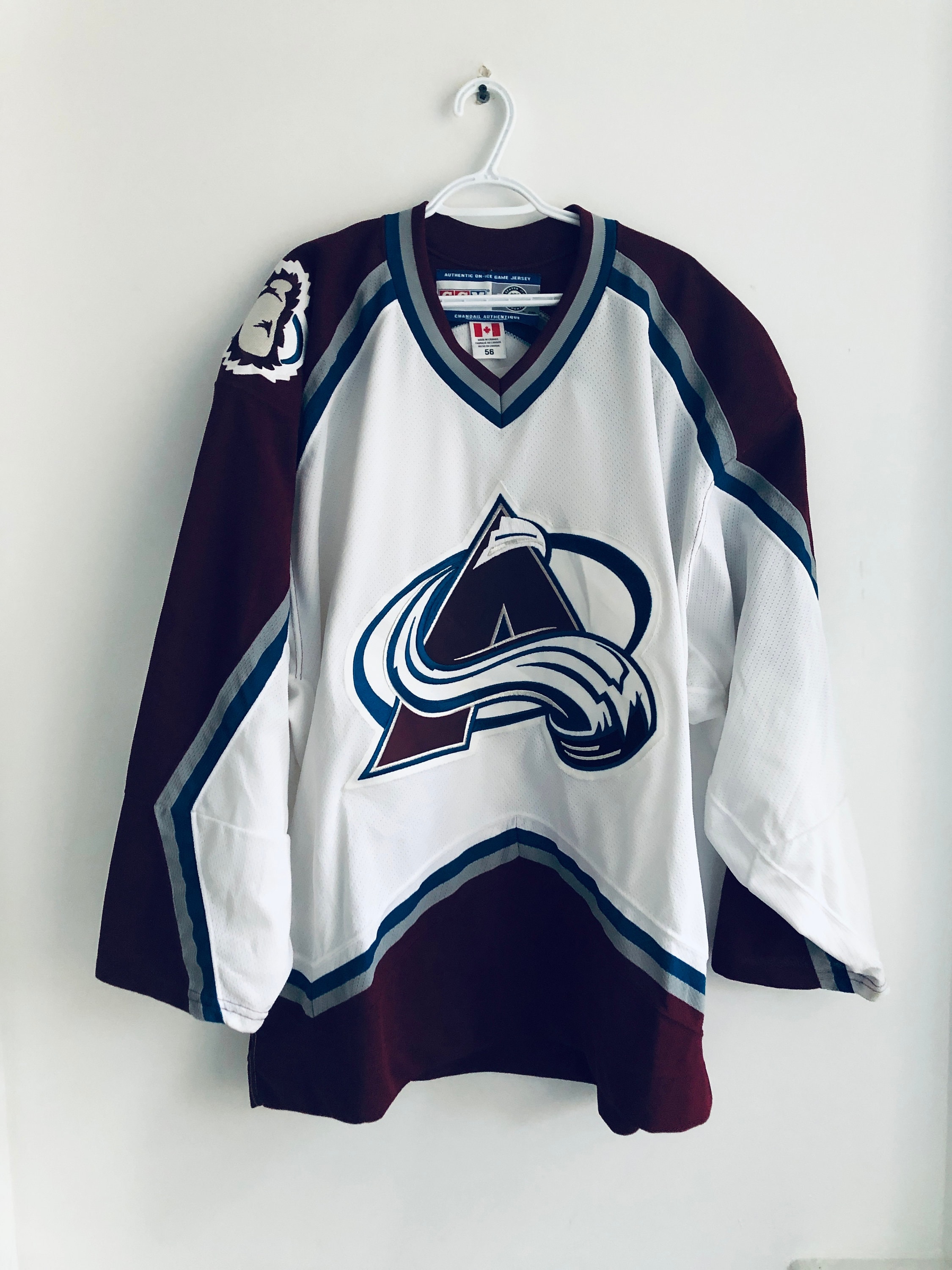 Ccm colorado avalanche jersey sale