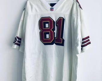 Terrell Owens Vintage San Francisco 49ers Authentic Reeebok Football Jersey (58)