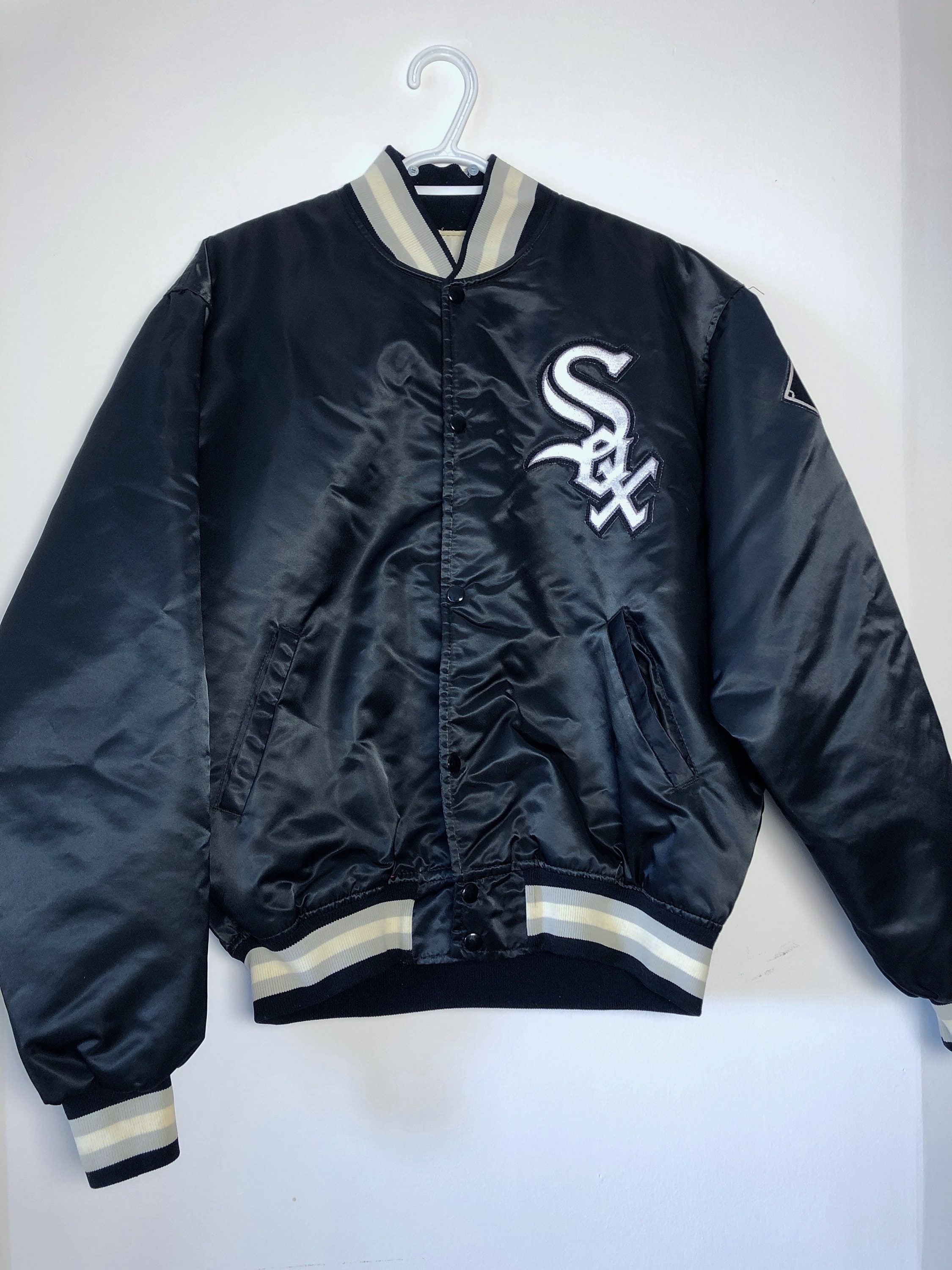 Vintage Rare Tag Starter St Louis Cardinals Satin Bomber Jacket 80s Size  Large L