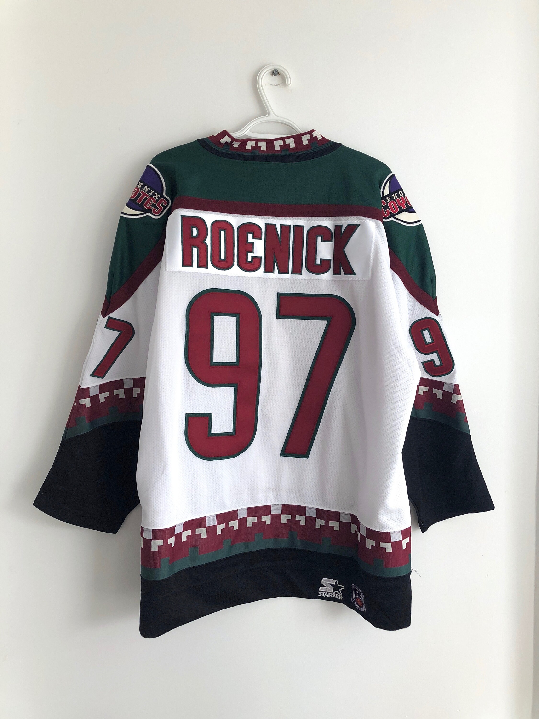 Jeremy Roenick Autographed San Jose Custom Hockey Jersey - BAS