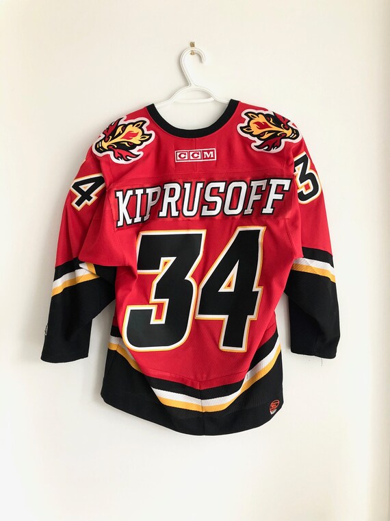 calgary flames ccm jersey