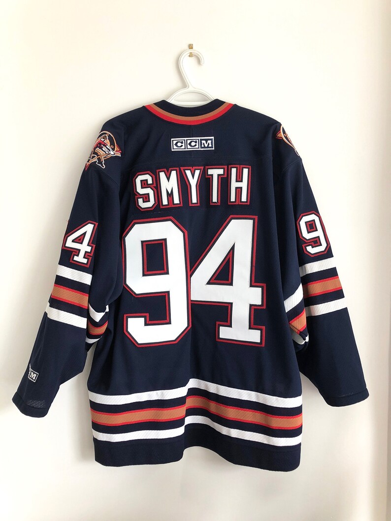 Ryan Smyth Vintage Edmonton Oilers CCM Jersey