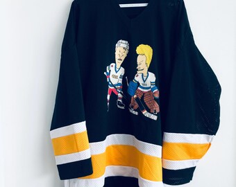 Beavis and Butthead Vintage Hockey Jersey